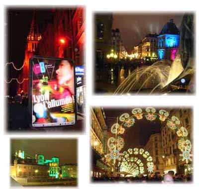 光輝燦爛的里昂街頭