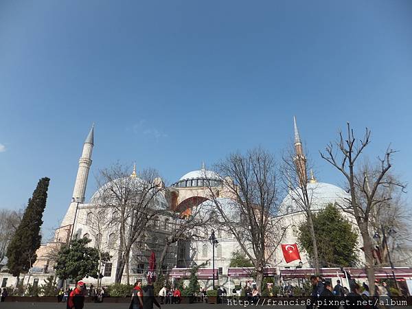 換個角度再拍一張(Ayasofya)