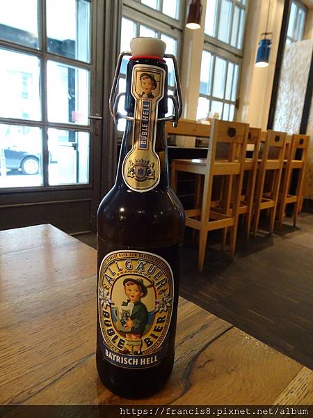 20190528Allgäuer Büble Bier 藍標啤酒