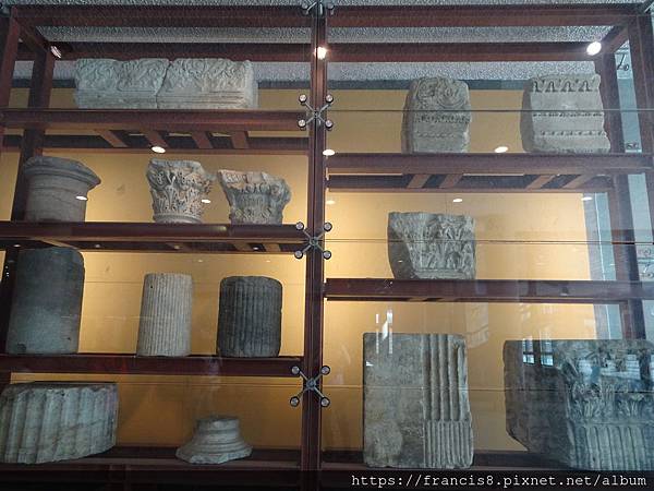 20190529羅馬-日耳曼博物館館外陳列的遺跡物件