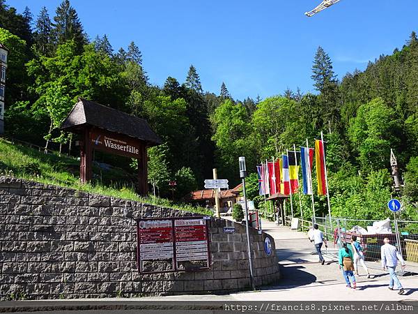 20190602德國最高瀑布景點入口