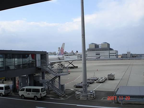 関西空港12 我們坐這台華航