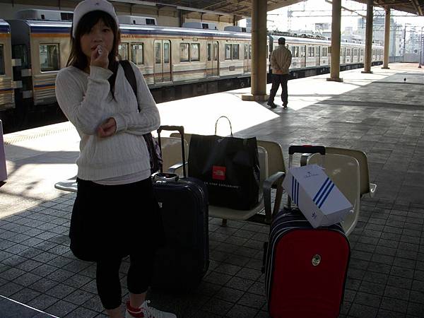 天下茶屋駅 好捨不得><