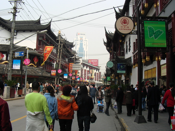上海的街道