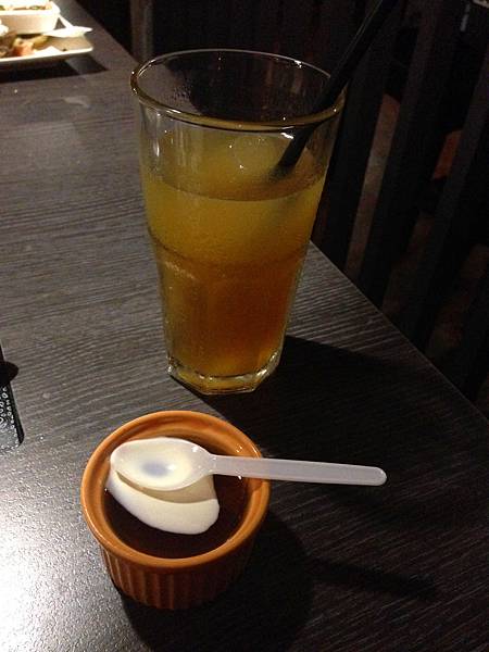 附餐飲料：冬瓜檸檬冰沙