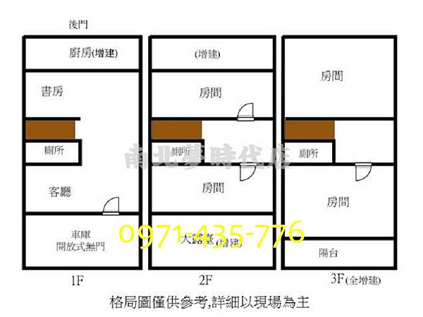 成大寶仁國小溫馨車庫透天~1350萬