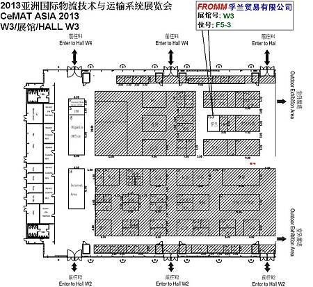 亞洲國際物流技術與運輸系統展覽會位置圖