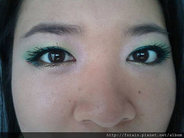 Teal Green Fluttery Eyes19