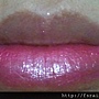SilkyGirl Moisture Rich Lipcolour-29 Diva-half lip swatch closeup
