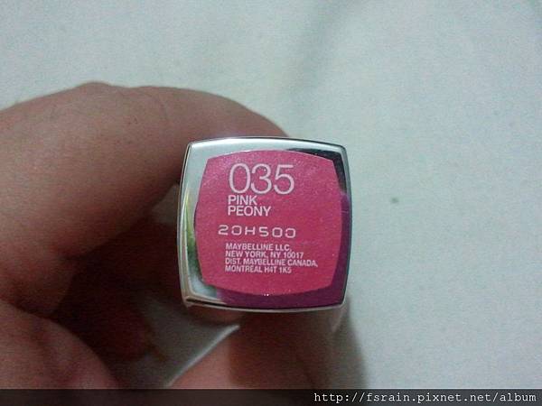 Maybelline ColorSensational Lipstick-035 Pink Peony-2