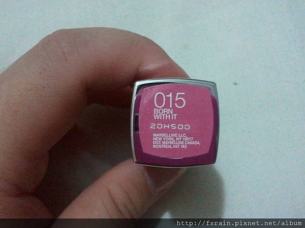 Maybelline ColorSensational Lipstick-015 Born With It-2