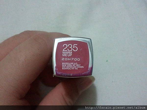 Maybelline ColorSensational Lipstick-235 Warm Me Up-2