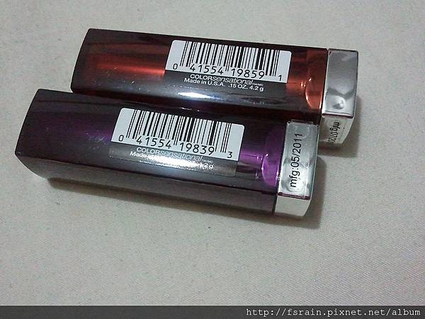Maybelline ColorSensational Lipsticks-Plumtastic & Warm Me Up-1
