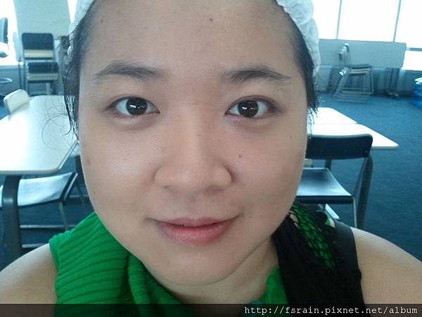 2012-03-31 Shiseido Workshop-With Maquillage Foundation applied-closeup1