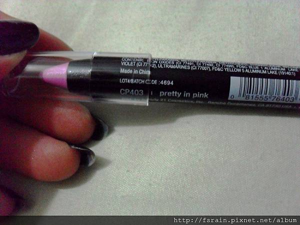 CherryCulture-1st-LA Colors Jumbo Eye Pencil-CP403 Pretty in Pink4
