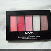 NYX Luscious Lip Gloss Pallet-LGP08 Champagne Sparkle-1