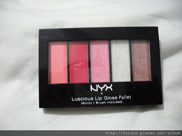 NYX Luscious Lip Gloss Pallet-LGP08 Champagne Sparkle-1