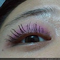 Office Week Series-14 May 2012-Blue tone Pink-9-mascara effect one eye-3