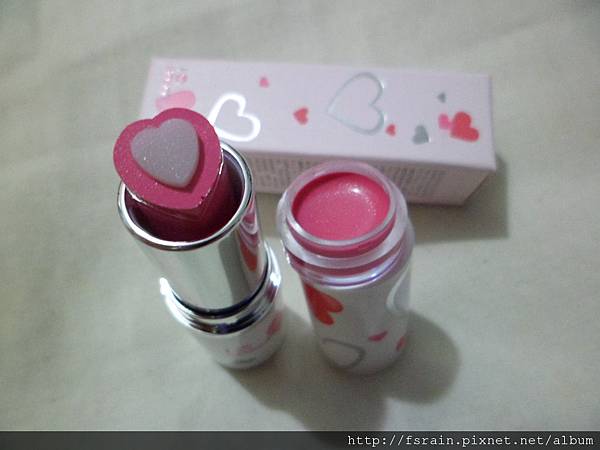 iOsasatinnie Sugary Heart Lipstick-03Girly Pink-17