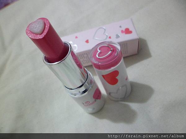 iOsasatinnie Sugary Heart Lipstick-03Girly Pink-15