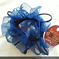 Daiso Hair Accessory-Ring Ponytail Holder-Blue-01