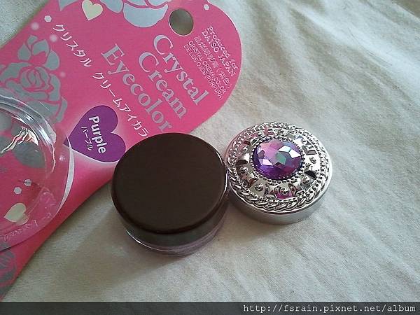 Daiso Crystal Cream Eye Color-Purple-12