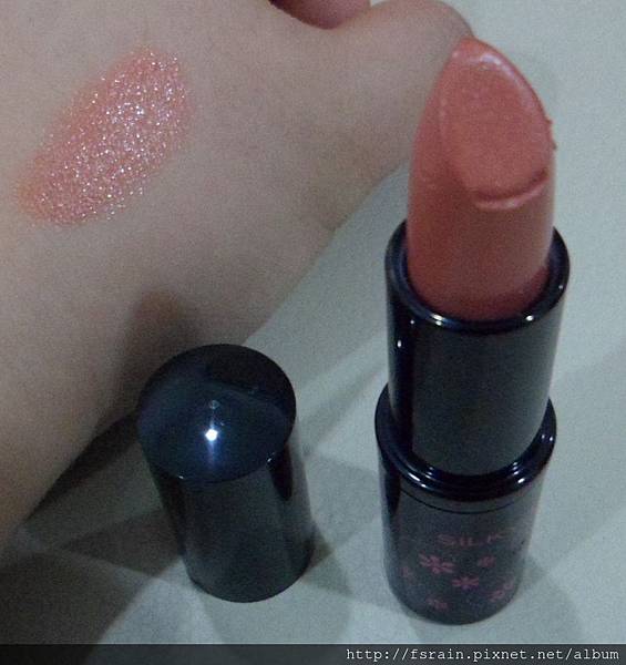 SilkyGirl MoistureShine LipColour-01 Naked Truth-Swatch-04