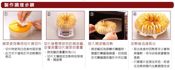 《無油無負擔》DIY洋芋片&烤麻糬‧微波調理組_調理例.jpg 《無油無負擔》DIY洋芋片&烤麻糬‧微波調理組_調理例.jpg