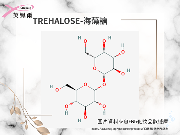 芙姵爾生醫,中國醫藥,中山醫,台大醫院,海藻糖耐酸水解,海藻糖可在酸性保持穩定,海藻糖可耐高溫,trehalose,玻尿酸與海藻糖