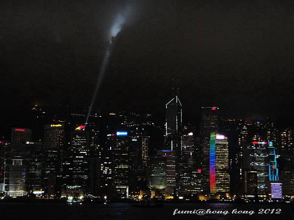 維多利亞港夜景「幻彩詠香江」