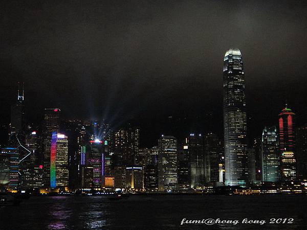 維多利亞港夜景「幻彩詠香江」