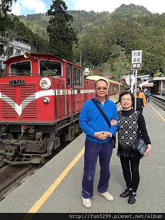 香港：何小姐全家福在奮起湖~搭森林火車