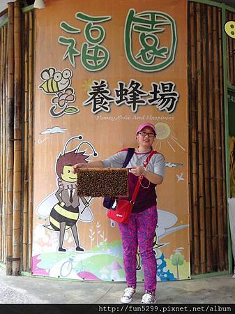 安徽：呂小姐，徐先生，在福園養蜂場留影。