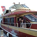 香港 麥先生夫妻，在日月潭-搭遊艇環湖。
