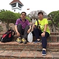 馬來西亞-吉隆坡 王先生與黎女士~在台南安平古堡。