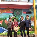 新加坡 張先生夫婦、姑姑、伯母，在宜蘭幾米繪本廣場(10)