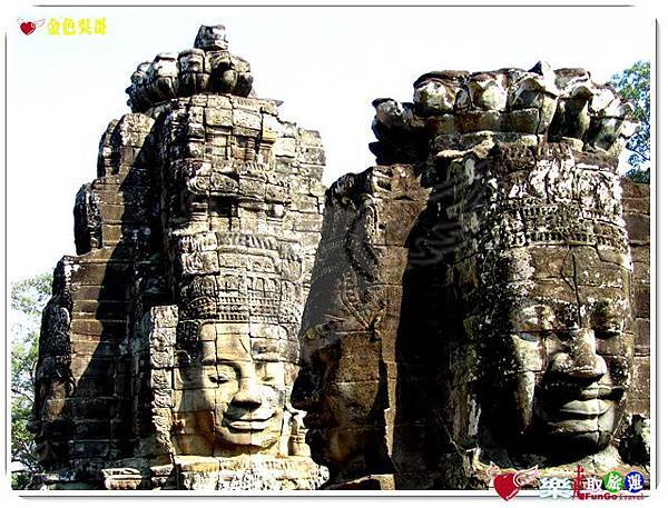 金色吳哥-大吳哥窟Angkor Thom-Bayon百因廟-36