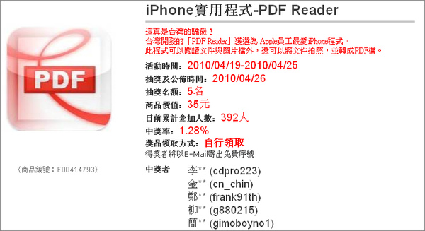 PDF Reader抽獎_Fun iPhone2.bmp