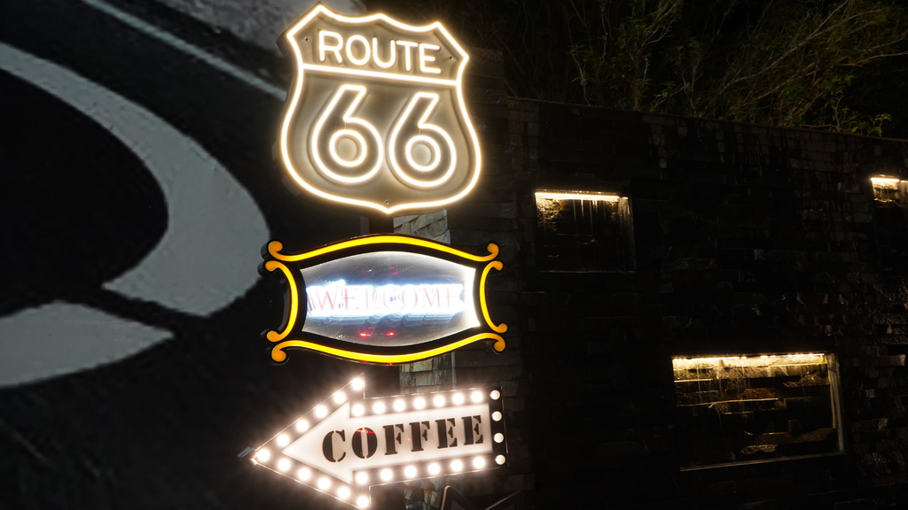台中新地標 66公路重機咖啡：迷人的哈雷主題咖啡店