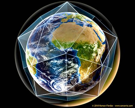 Earth_in_Dodecahedron_Crystal_by_pen_dragon