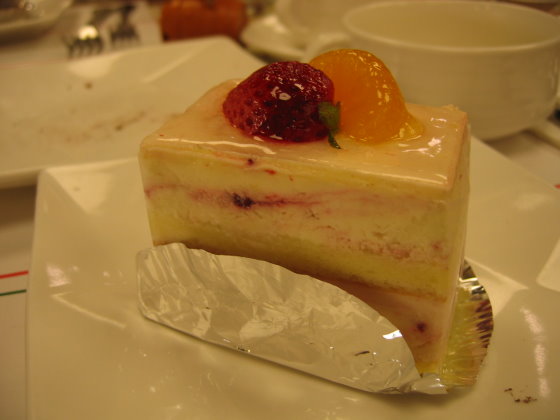 草莓覆盆子蛋糕