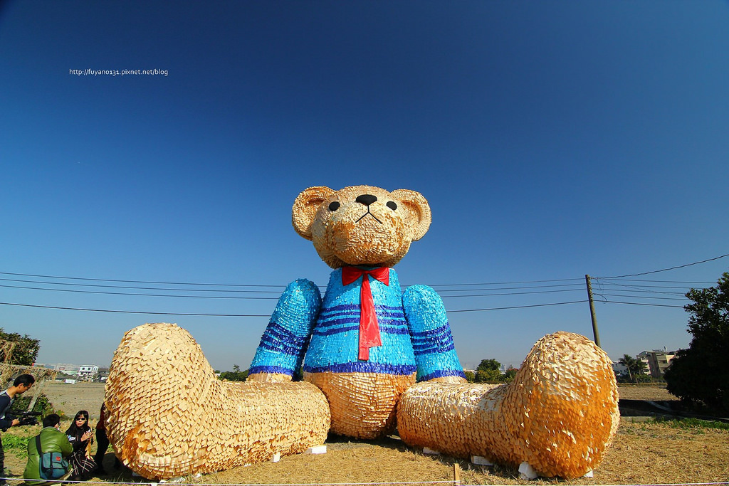 臺中地景藝術節 迷失小熊 (2)
