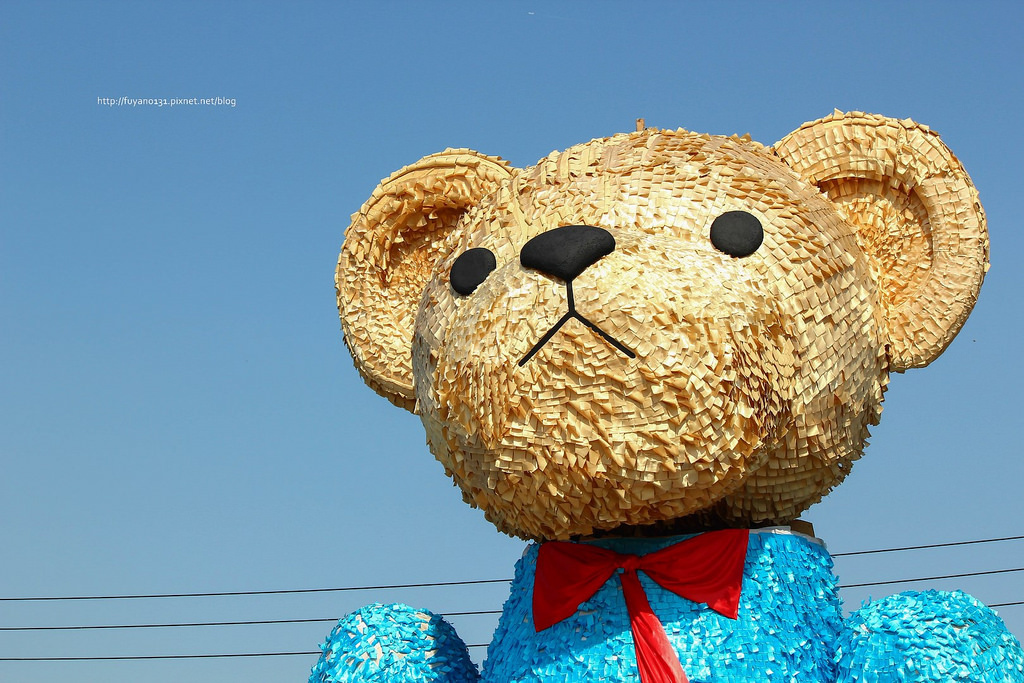 臺中地景藝術節 迷失小熊 (37)