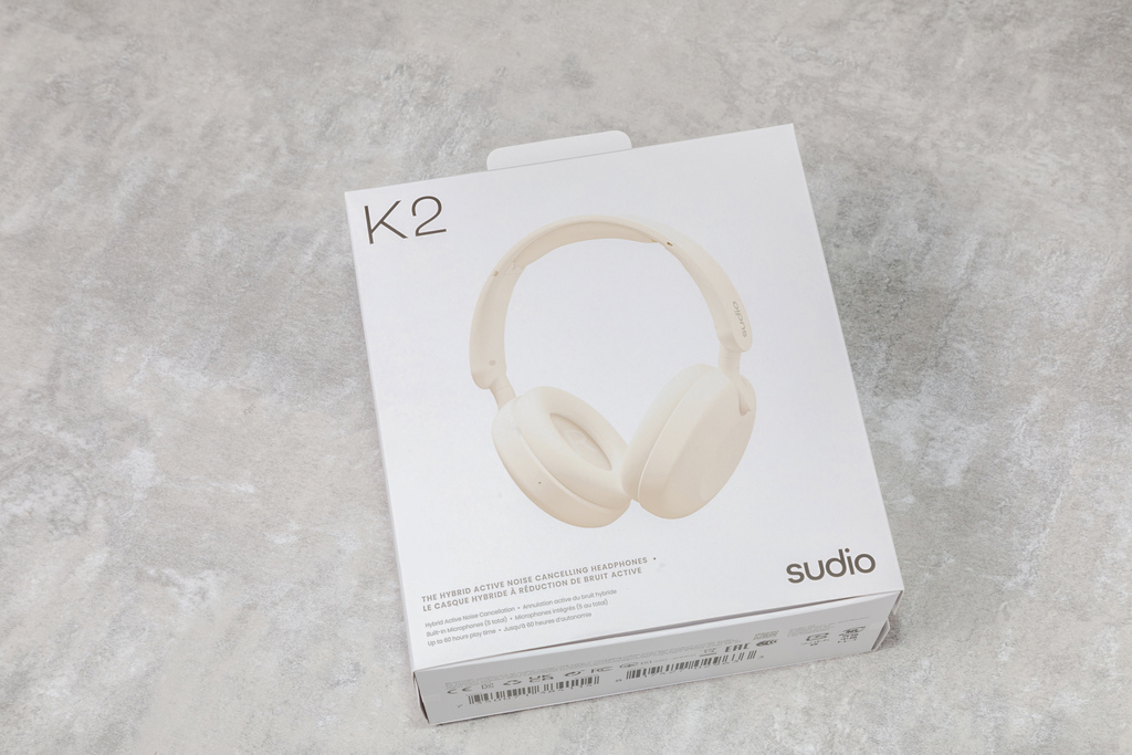 【開箱】 Sudio K2 米白色  ‧ 混合式主動降噪耳罩