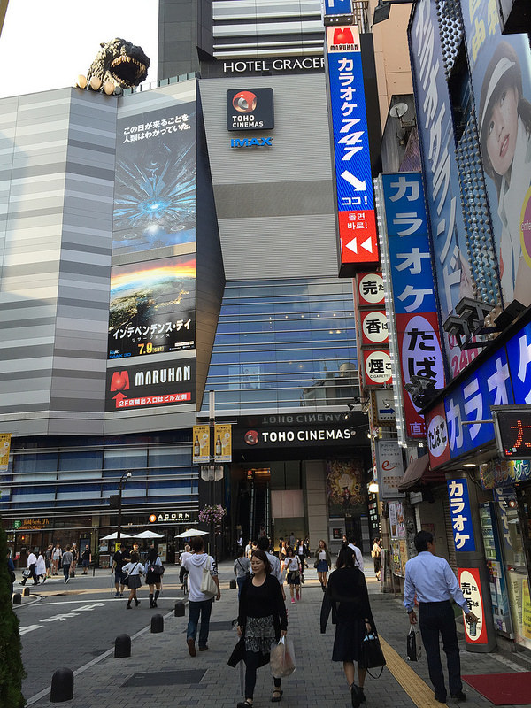 160621 東京 (58) 新宿 Hotel Gracery Shinjuku 哥吉拉