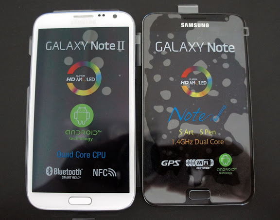 由外而內！360度全方位比較Samsung GALAXY Note V.S. Note II！2