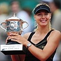 201206 Roland Garros Women's Winner : Maria Sharapova