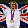 2012 London Olympic Gold Medal : Andy Murray 