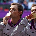 2012 London Olympic Men Double Gold Medal : Bob Bryan and Mike Bryan