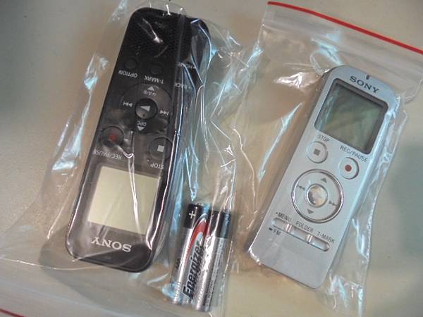 【傳來照片】SONY索尼ICD-PX470→4GB錄音筆使用